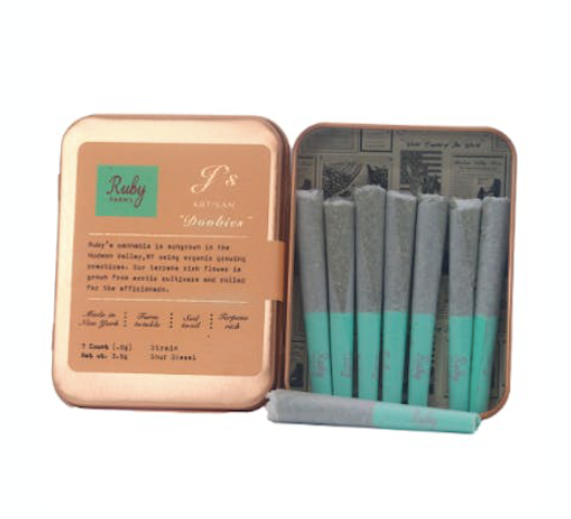 RUBY Doobies | Sour Diesel | 7pk