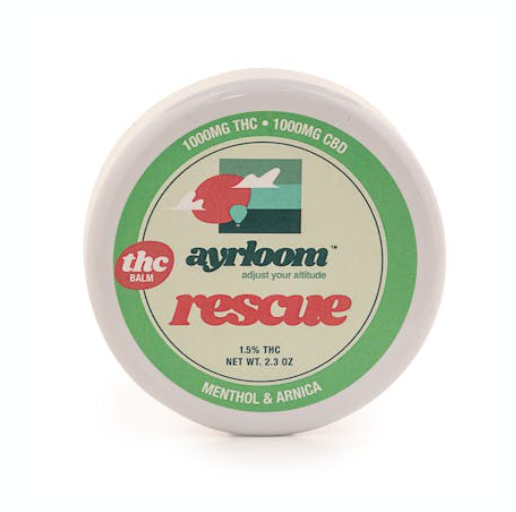 AYRLOOM Rescue | Menthol & Arnica | 1:1 | Balm